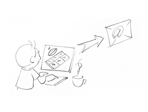 Get a 3D view of your personal chocolate creation